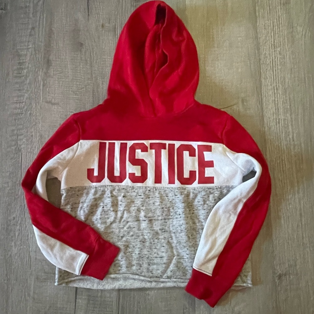 Girls Justice hoodie Size 10